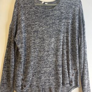 Cato Gray Long Sleeve Jersey Top